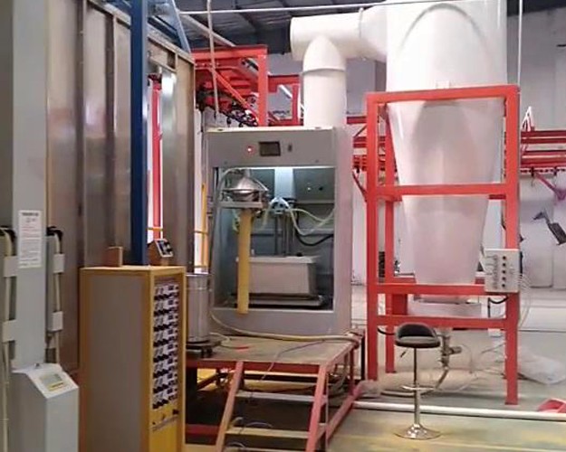 張家港自動手動噴漆箱視頻展示